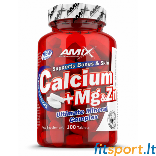 Amix Nutrition Ca+Mg+Zn 100 tab. 